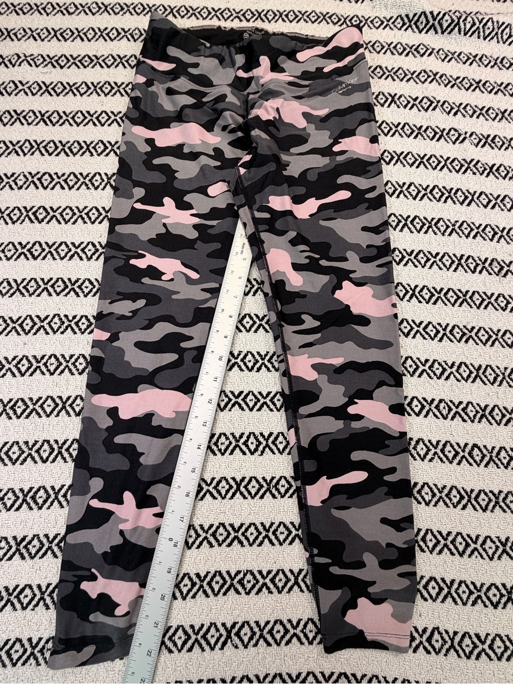 Women's lot 6 Nike Calvin Klein Puma Saucony leggings compression Pants Small S - Picture 7 of 16